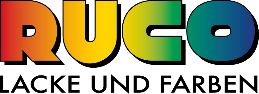 Logo von Ruco. Lacke und Farben.